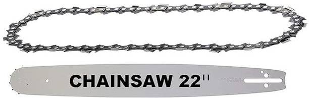 CHAHAR POWER TOOLS 22" Chainsaw Replacement Guide Bar Spare For Chain Saw 22 inch Length guide bar for chainsaw Cordless Chainsaw
