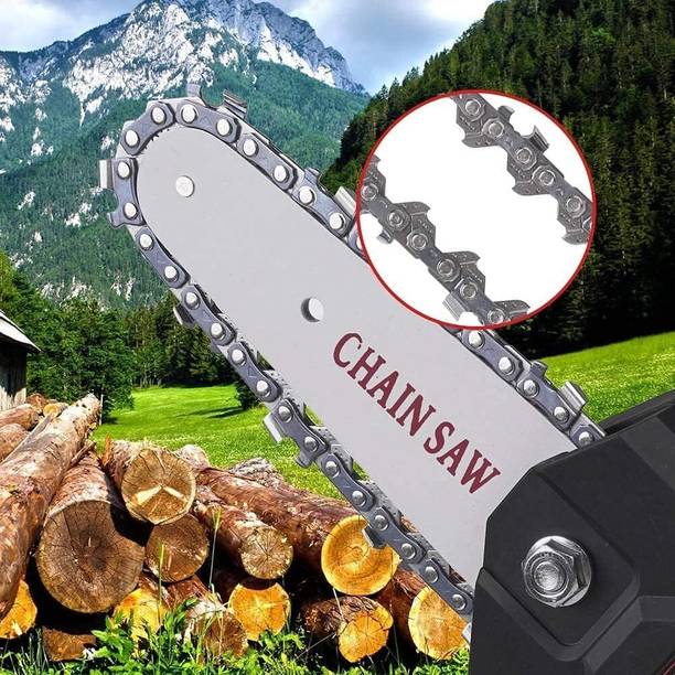 Xydrozen 2BEC-75 Battery Powered Mini Electric Chain Saw, 2 Pcs Rechargeable Battery Cordless Chainsaw