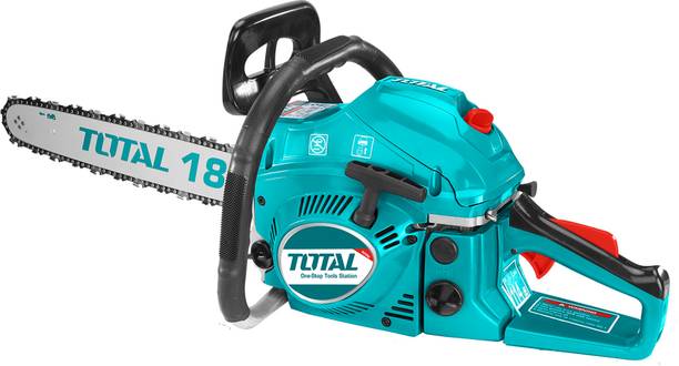 TOTAL 18 Inches ( 18", 445mm ) 1.8kW / 2.4HP 2-Stroke Tree Cutter / Wood Cutter / Carpentry Tool Gasoline | Petrol Chain Saw TG5451811 Fuel Chainsaw
