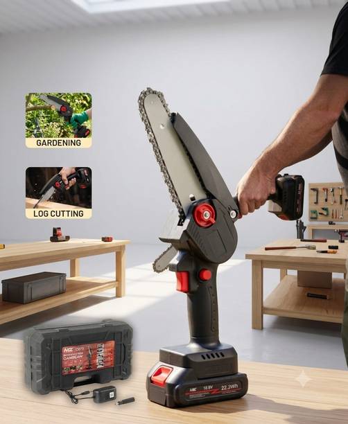 5starStore01 CW-CM-01 Hand Handheld Chainsaw for Tree Trimming & Branch Pruning Wood Cutting Chainsaw Cordless Chainsaw