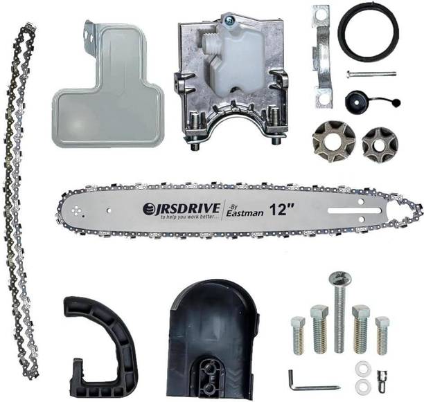 KKSUPPLIER JRSDRIVE 12" Electric Chainsaw Stand Bracket Set for 5" Angle Grinder Machine Cordless Chainsaw