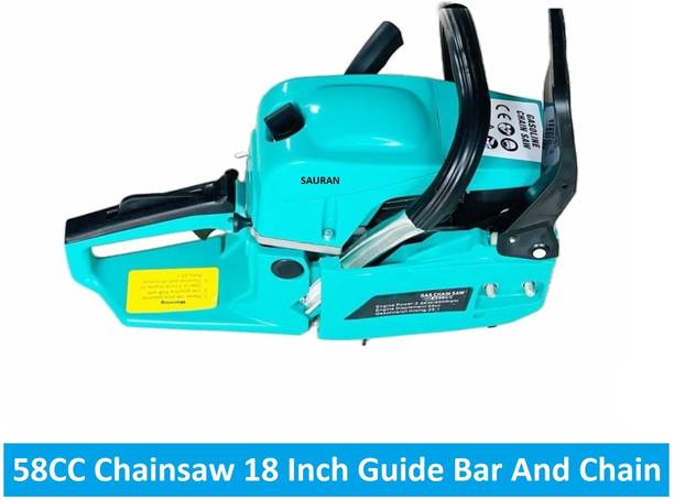 Sauran 18 inch Chainsaw With Guide Bar and Chain (CNS22) 58CC Petrol Chainsaw (CNS22) Fuel Chainsaw