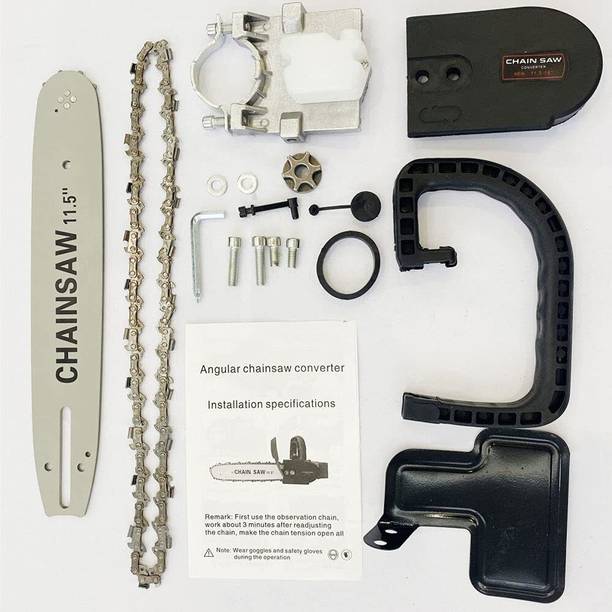 KKSUPPLIER Electric Chainsaw Stand Corded Chainsaw