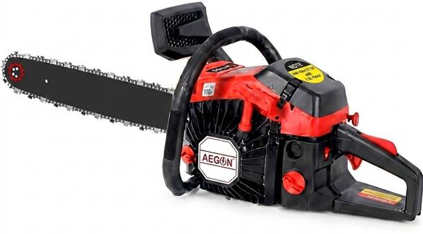 AEGON 63cc Petrol Engine | 22-Inch Bar | Heavy-Duty 2.7kW Power | Ideal for Woodcutting, Pruning, and Firewood Harvesting | Premium Grade Fuel Chainsaw