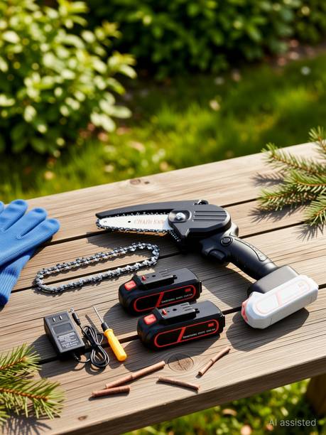 Voltegic 2BEC-25 One Hand Lightweight Mini Cordless Chainsaw Kit Cordless Chainsaw