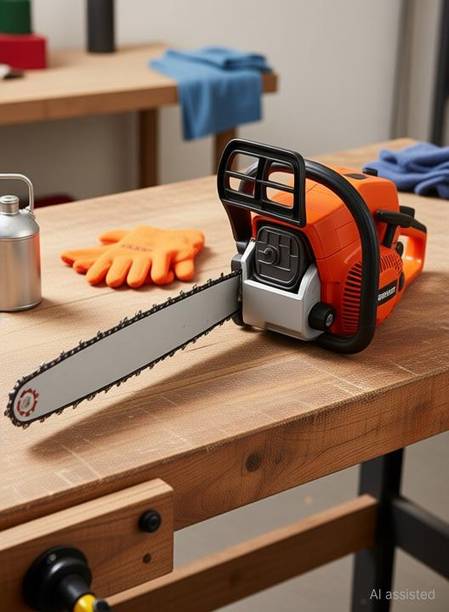 TRESCHIK Professional Wood Cutter Saw Petrol 58CC Chainsaw Fuel Chainsaw