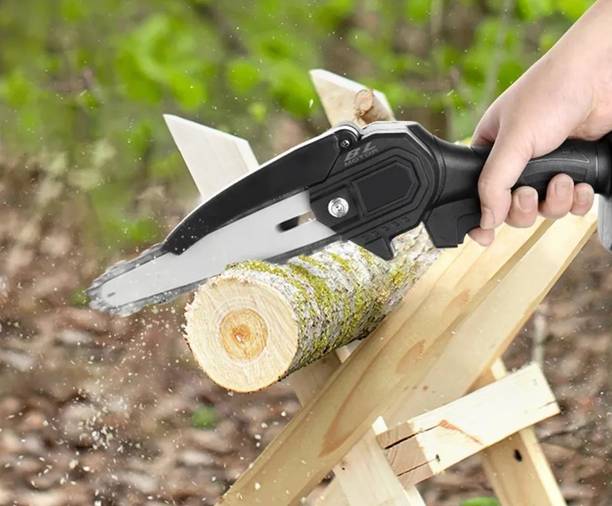 Voltegic 2BEC-03 Handheld Battery Powered 4" Electric Chainsaw 48V Cordless Chainsaw