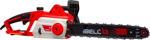 iBELL IBL EC16-80 Electric Chainsaw, 2400W Motor,16” (400mm) Guide Bar,High-Speed 8000 Corded with Low Vibration,Ergonomic Design,Heavy-Duty Wood Cutting&Pruning Tool, Corded Chainsaw