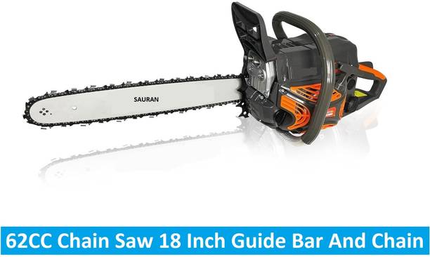 Sauran 18 inch Guide Bar and Chain (CNS11) 62CC Petrol Chainsaw (CNS11) Fuel Chainsaw