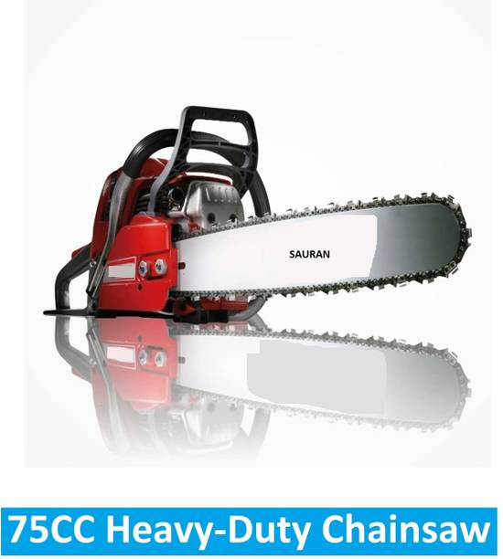 Sauran Petrol Engine Wood Cutting Machine For Farming Gardening & Forestry (CNS72) 75CC Heavy-Duty Chainsaw (CNS72) Fuel Chainsaw