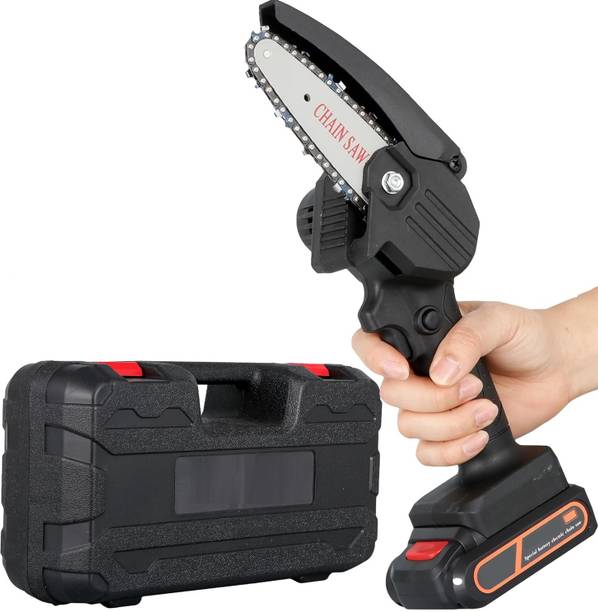 WunderVoX 48V Battery Powered Mini Chainsaw 6 Inch Cordless Garden Pruning Saw 48V Battery Powered Mini Chainsaw 6 Inch Cordless Garden Pruning Saw Cordless Chainsaw