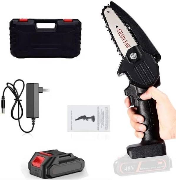 Xydrozen ECS-22 Rechargeable Wood Cutter Saw Woodworking-ke Cordless Chainsaw