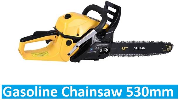 Sauran Smooth Woodcut Suitable for Home Improvement & Industrial Use (CNS90) Fuel Chainsaw
