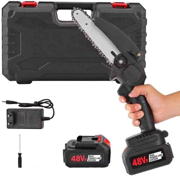 Astound Compact Electric Chainsaw for Tree Trimming Wood Cutting Mini Chainsaw Cordless 4 Inch Cordless Chainsaw