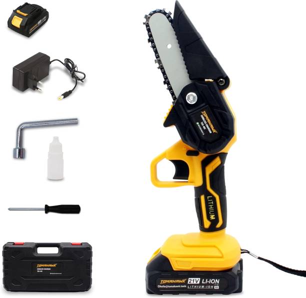 OXFORD 20V Cordless Chainsaw - Powerful Cutting - Compact Design - Dual Safety Switch TCS-401 Cordless Chainsaw