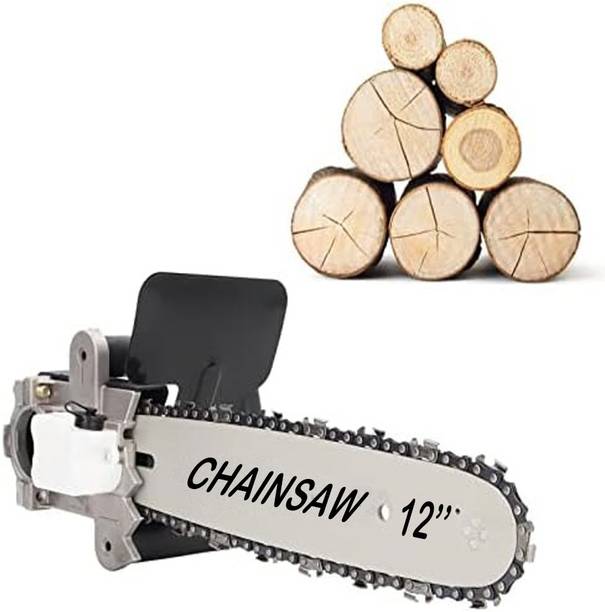 MLD CSAD-1022 12Inch Electric Chainsaw Adapter Set for Angle Grinder Machine Woodworking Tool (Angle Grinder Machine not included) Cordless Chainsaw