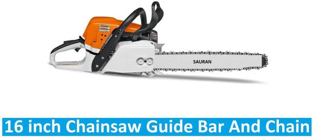 Sauran 16 inch Chainsaw With Guide Bar and Chain (CNS76)_1 with 16" Cutting Bar for Home & Professional Use Fuel Chainsaw