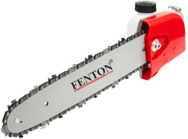 Fenton Krishi Universal 28mm Heavy - Duty Chainsaw Attachment for Brush Cutters 30 cm Guide bar Corded & Cordless Chainsaw