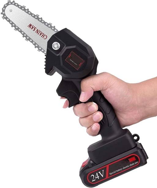 WunderVoX Cordless 48V Mini Chainsaw 6 Inch Battery Powered Tree Pruning Tool Cordless 48V Mini Chainsaw 6 Inch Battery Powered Tree Pruning Tool Cordless Chainsaw