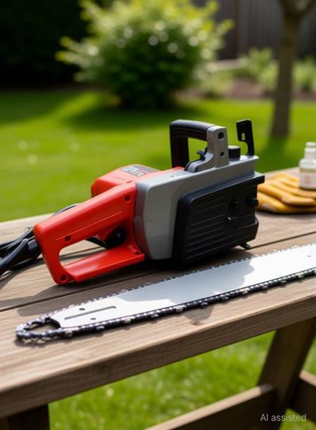 Sauran 16Electric Chain Saw Heavy Chainsaw Power Multifunctional Heavy Duty Wood _1 Corded Chainsaw