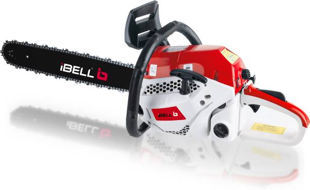 iBELL 58CC 2 STROKE 20" Petrol Chain Saw 2058CS, Guide Bar and Chain 20" 58CC, 2.5KW/3.3HP, 3000±200 RPM Cordless Chainsaw