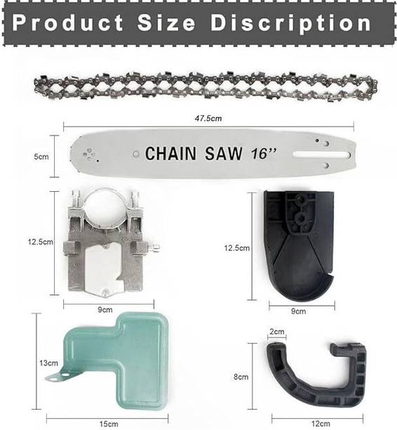CHAHAR POWER TOOLS 16" Electric Chainsaw attachment Stand Bracket Set for Angle Grinder Machine 16" Electric Chainsaw attachment Stand Bracket Set Cordless Chainsaw