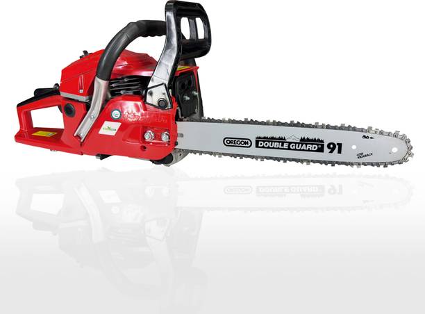 DVI 16" Inch Petrol Powered Master Chainsaw With Air Cooled Gasoline Engine With 2 Stroke 45CC Ideal Use For Cutting Trees, Wood Cutting, Garden, Agriculture. Fuel Chainsaw