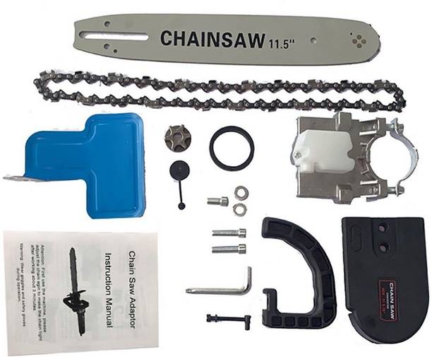KKSUPPLIER Electric Cutter Bracket Adapter Set for Angle Grinder Machine 11.5 inch Corded Chainsaw