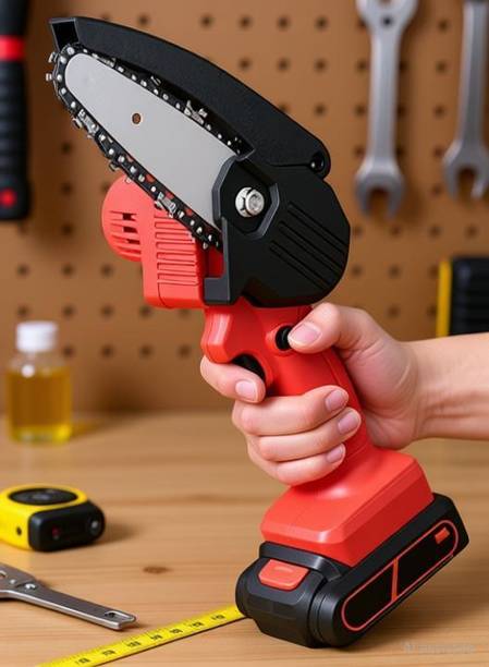Feeling mall Hand Operated Wood Saw Farming Tree Limbs Garden Pruning Bonsai Trunk Firewood Pruning One-Handed Chainsaw Branch Wood Cutting Garden Tree Trimming Courtyard Cordless Chainsaw