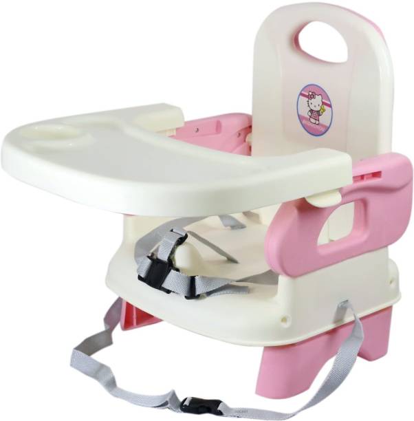 GOCART Baby Booster Feeding Chair -Easy Travel Chair - with Safety Belt and Removable Dining Tray for Infants and Toddlers