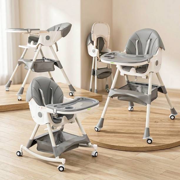 baybee Liora 4-in-1 Convertible Baby High Chair for Kids Baby Booster Seat with Tray &