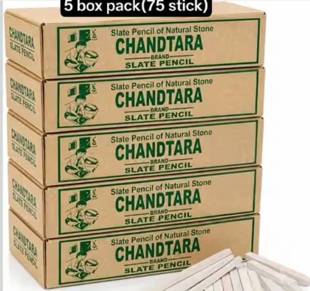 chandtara pack of 5-31 Slate pencil quality tasty All type of sticks Sticks