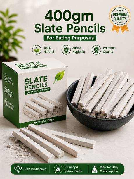 Gujisa Slate Pencils 400 For Eating Purposes Best Use For School & college slate pencils