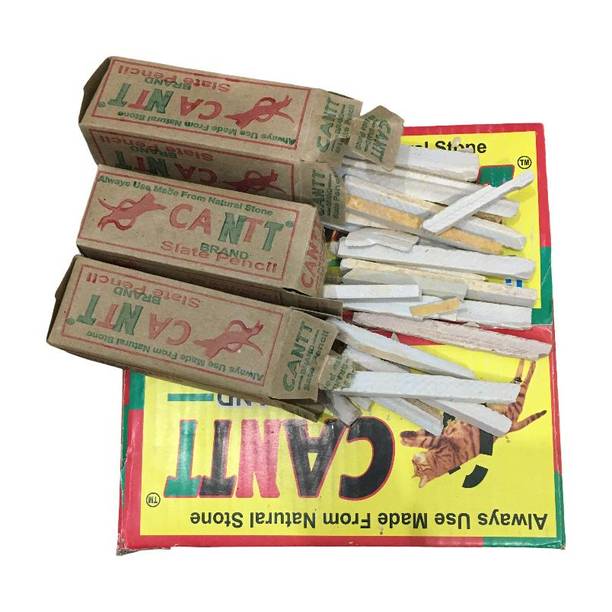 Brightyy Slate pencil chalk for board or eating purpose 35 pcs Billards, Writing on board slate pencil