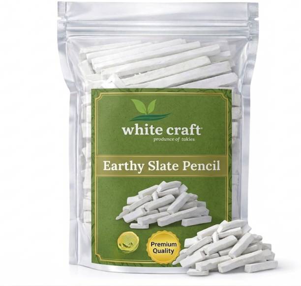 CHALKK slate pencils chalk crunchy slate pencil slate batti saleti natural chalk sticks Slate Chalk Edible Chalk for Eating White Slate Pencil