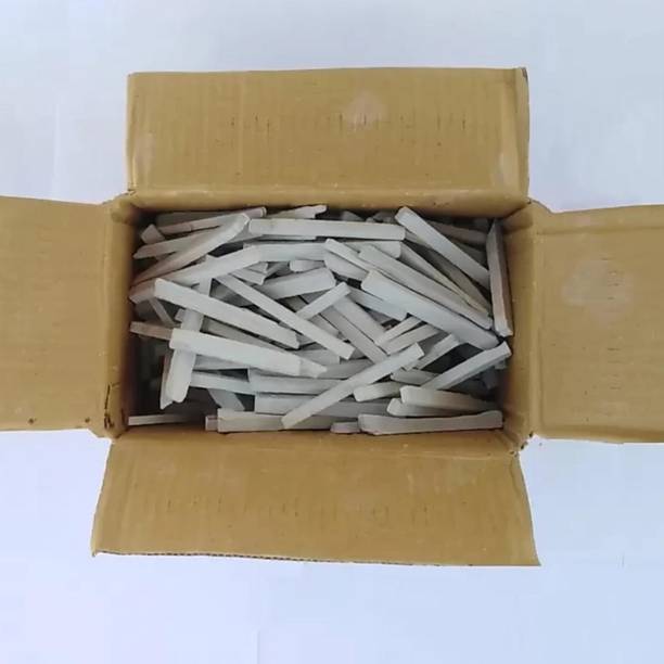 rahnay White Slate Pencils Very tasty and crunchy for eating purpose (100 Sticks) Slate pencils Sticks