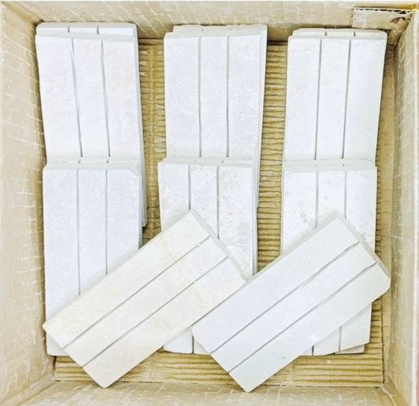 Moinenterprises White kitkat slate 1Kg Eating & Writing Lime Stone