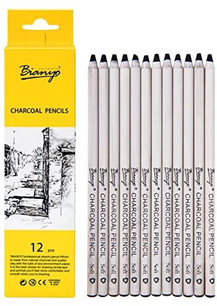 Arrolliant Natural Charcoal, Willow and Vine Charcoal Charcoal Pencils Stick