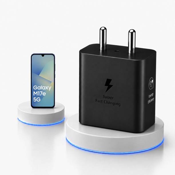 Zybux 25W Type-C Original GaN Samsung Galaxy M17e 5G Mobile Charging Adapter Charging Pad