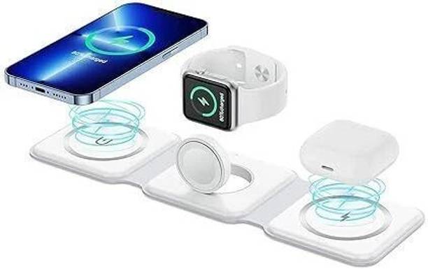 X88 Pro 15w Wireless charging pad 3 in 1 Foldable Charging Pad