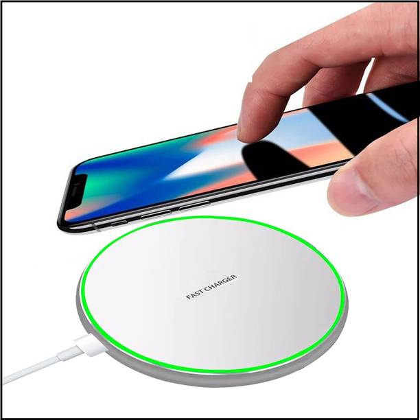 X88 Pro 15W Fast Charging Round Wireless Charger Compatible for iPhone14/13/12 Charging Pad