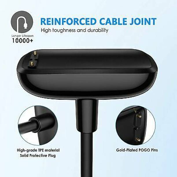 A CONNECT Z USB Charger Compatible For Fitbit Luxe & Charge 5, Retail Charging Cable Charging Pad