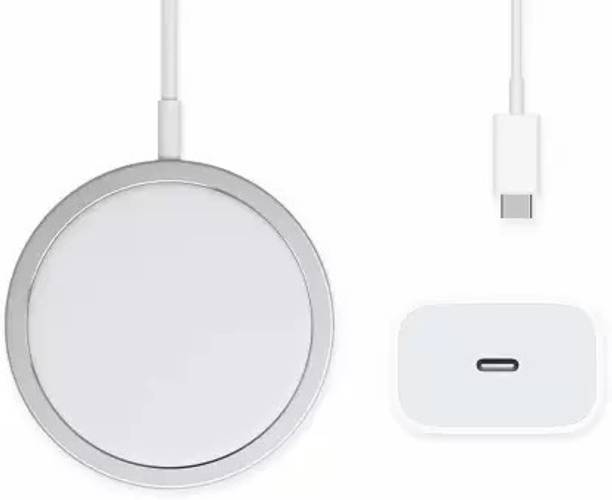Muvit Wireless Charger with 20W Power Adapter, Mag-Safe Wireless Charger for iPhone Charging Pad