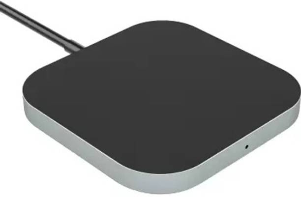 AirSound 15W Qi-Certified Wireless Charger for iPhone, Samsung & AirPods Pro (Black) Charging Pad