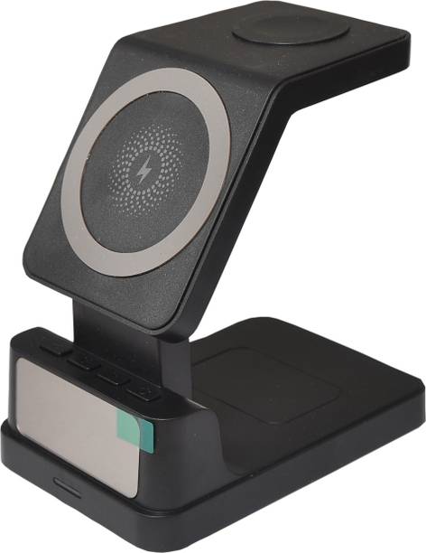 BEEQT Wireless Charging Station for Apple Series,3-in-1 Standard 15W Fast ChargingPad Charging Pad