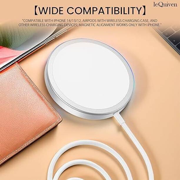Muvit Mag Safe Wireless Mobile Charger For iPhone 14 Pro Max/ 14 Pro/ 14/ 13 Pro Charging Pad