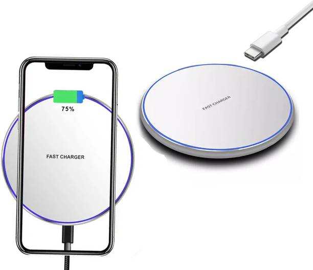 MARS 15W Qi Certified iPhone 14 Series Type-C Port Wireless charger Design slim Charging Pad