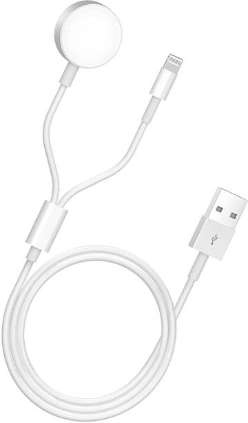 X88 Pro 2 in 1 Smart Watch Charger,[MFi Certified] Wireless Magnetic USB Charging Cable Charging Pad