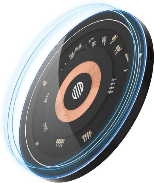 eller santé 15W Wireless Charger QuantumFlow Fast PD & Qi-Certified with Type C Cable Charging Pad