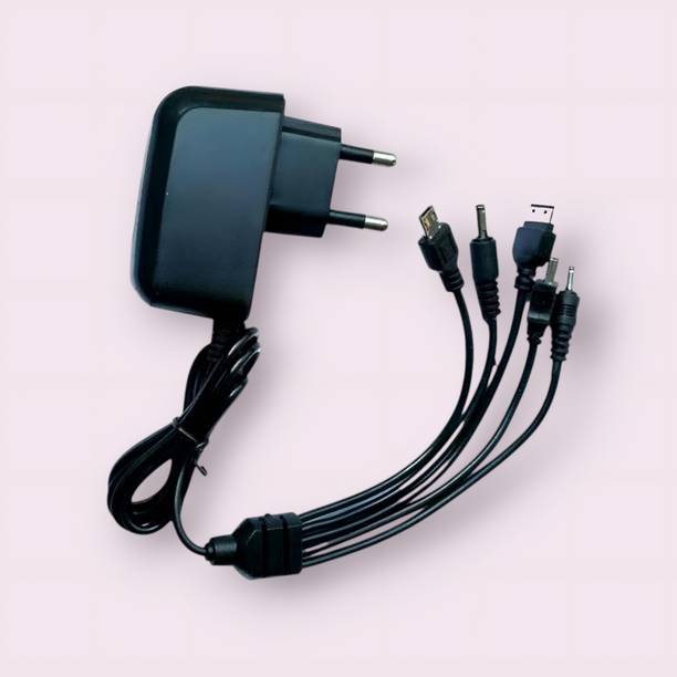 DECODIY Portable Multi Pin 5 in 1 Universal Multiple Keypad Basic Phone Charger Charging Pad